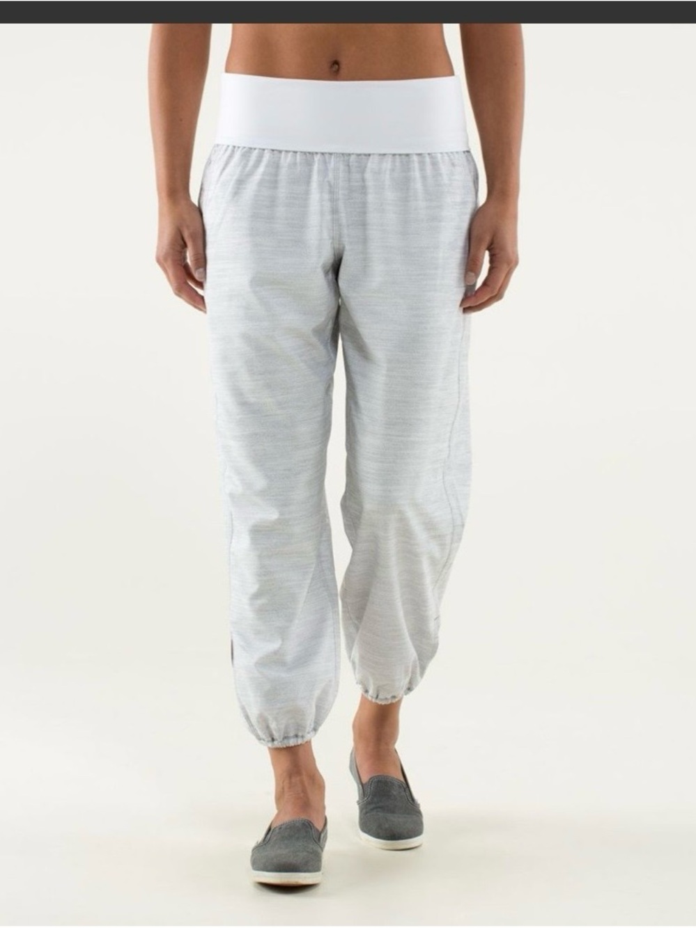 Lululemon OM Ultra White Swift Fabric Jogger Pants